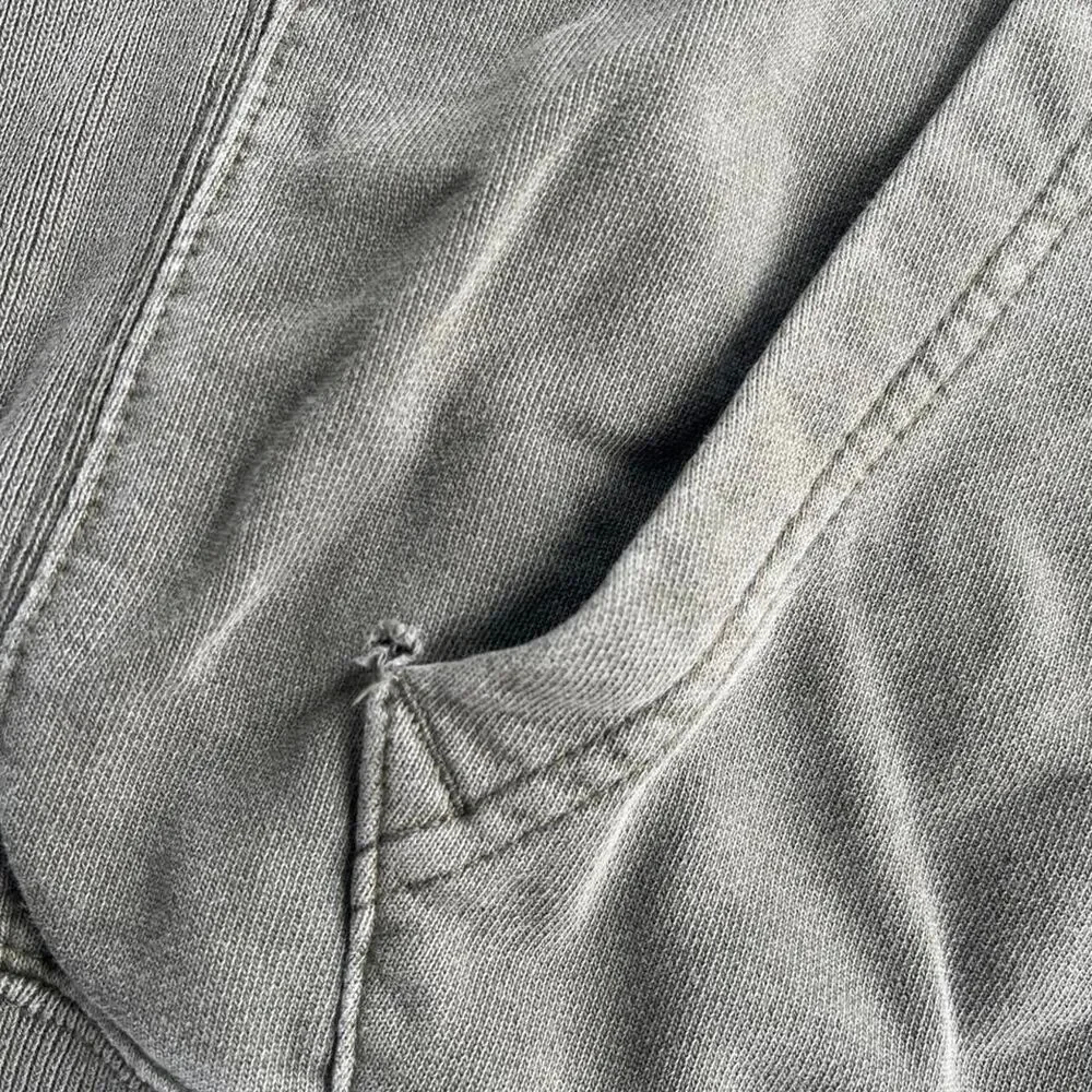 Vintage J. Crew Streetwear Y2K Heavyweight Hoodie Green